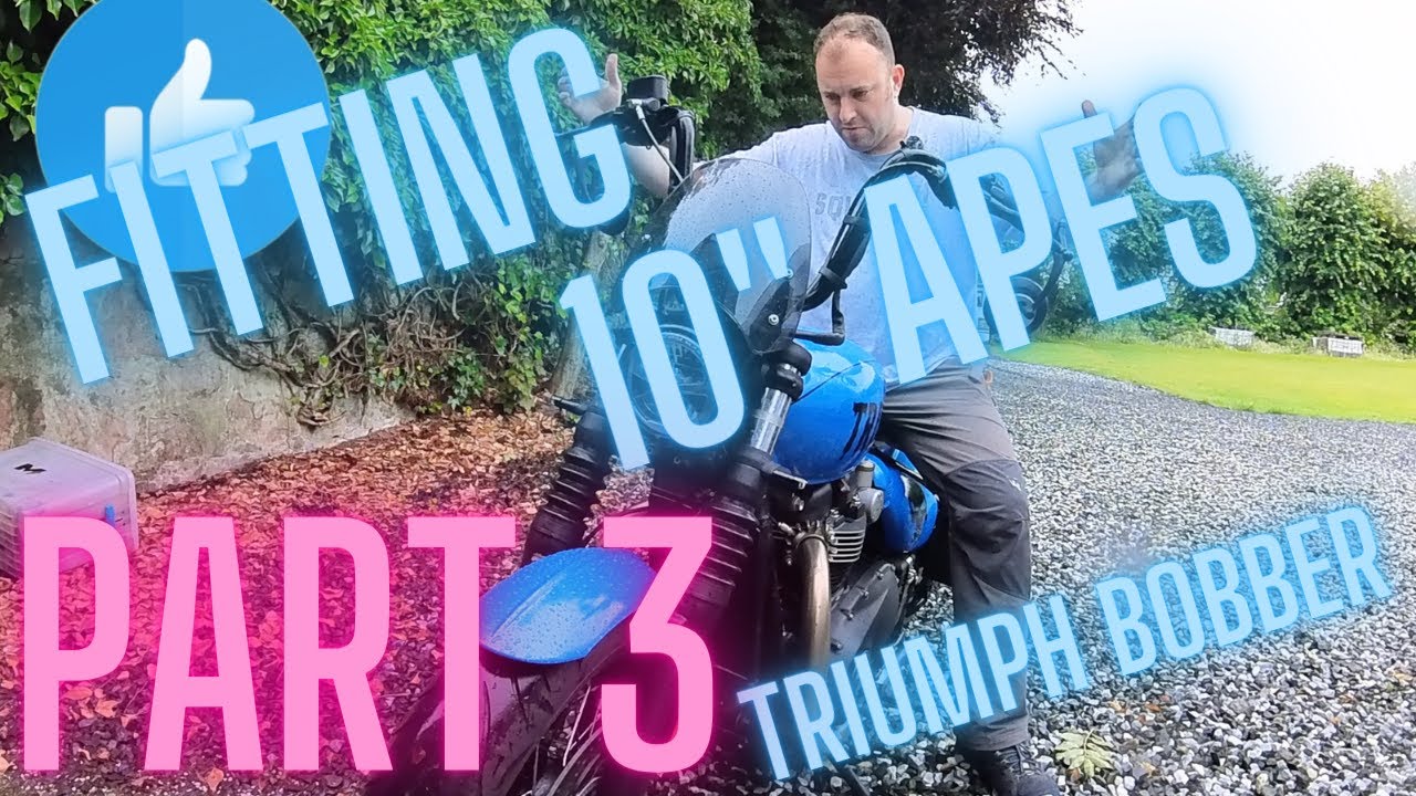 Triumph Bobber | Fitting Apes | Finally finished