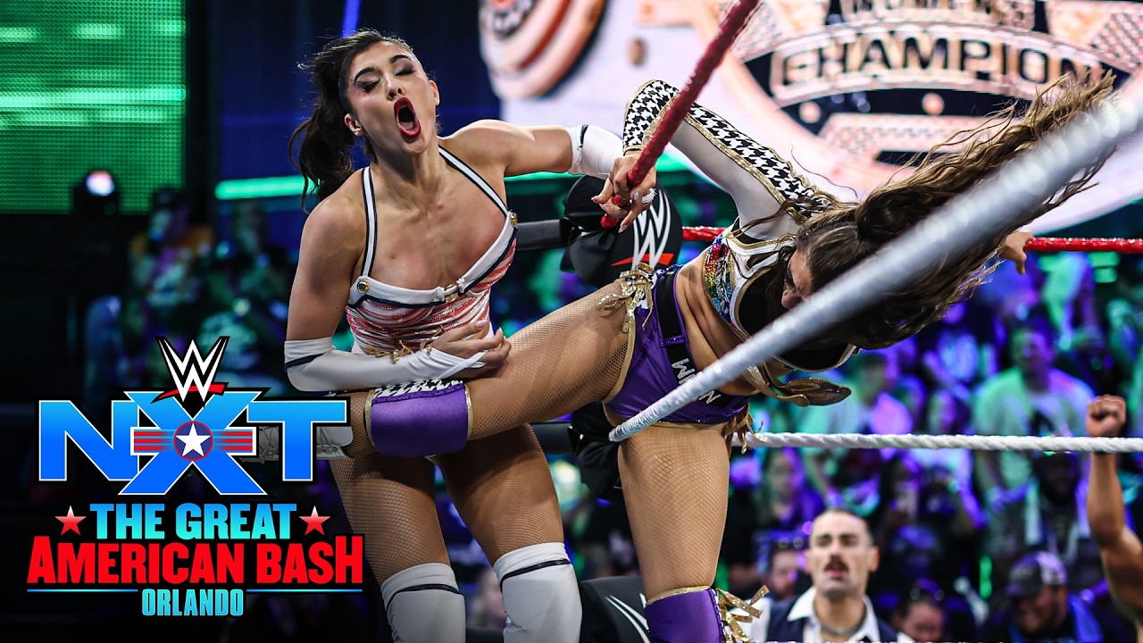 Wren Sinclair vs. Arianna Grace | Women&rsquo;s Speed Title Match: NXT Great American Bash 2026 highlights