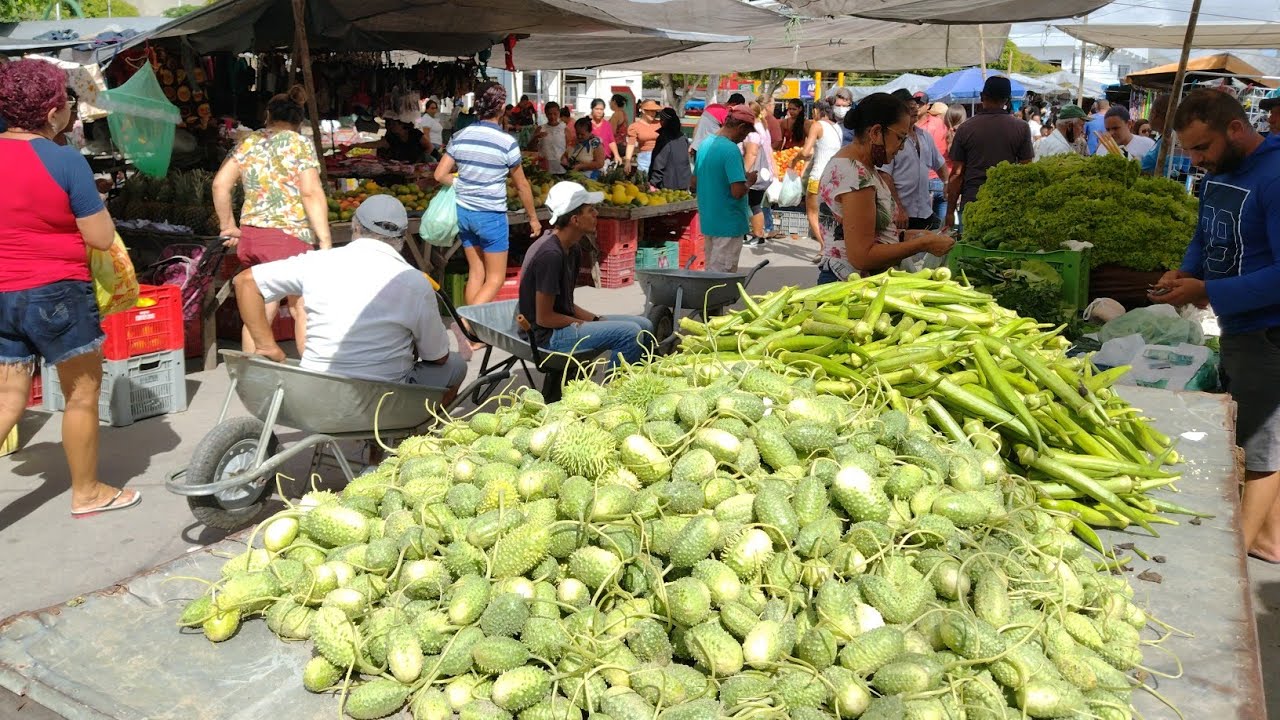 CUSTO DE VIDA BARATO NA FEIRA DE RUA EM CACHOEIRINHA-PE COM MUITA FARTURA NORDESTINA ISSO É NORDESTE