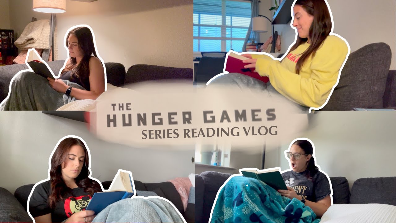 THE HUNGER GAMES SERIES READING VLOG! *The Ballad of Songbirds and Snakes*