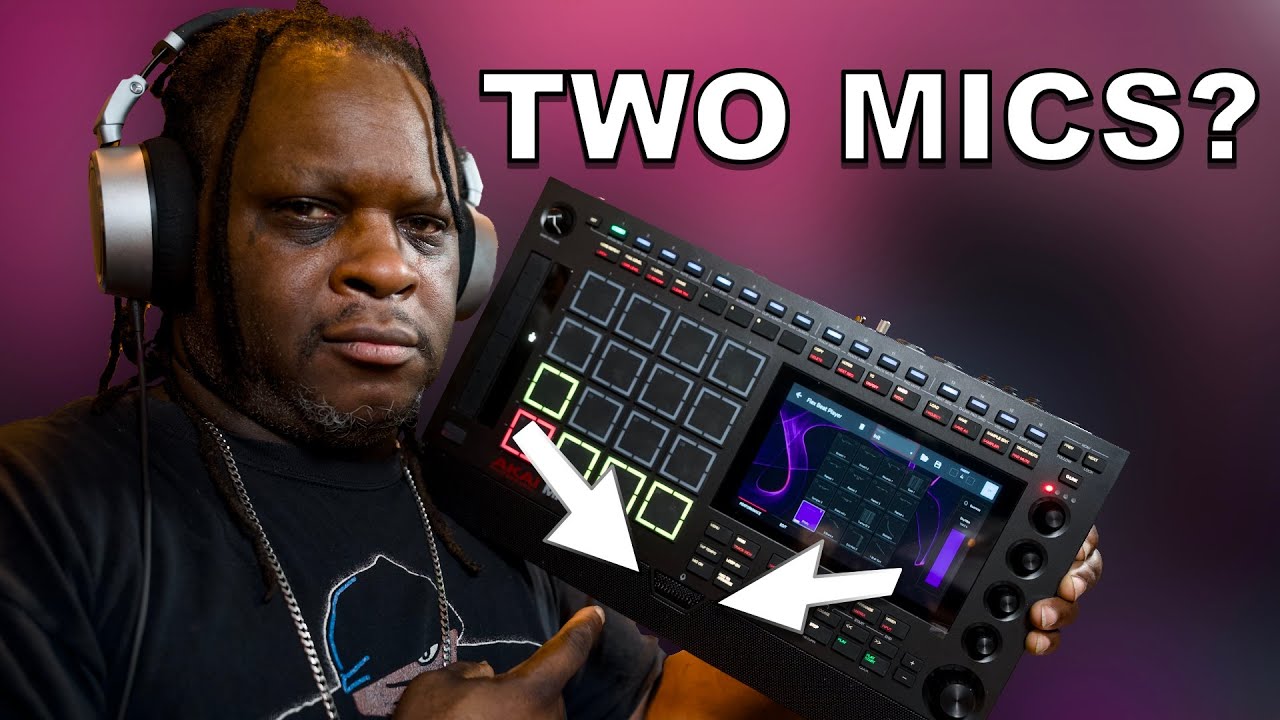 Does The MPC Live 3 Have Two Built in Microphones?