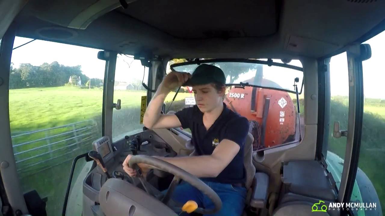 Разбрасывание жидких удобрений — John Deere 7530 Premium — GoPro HD