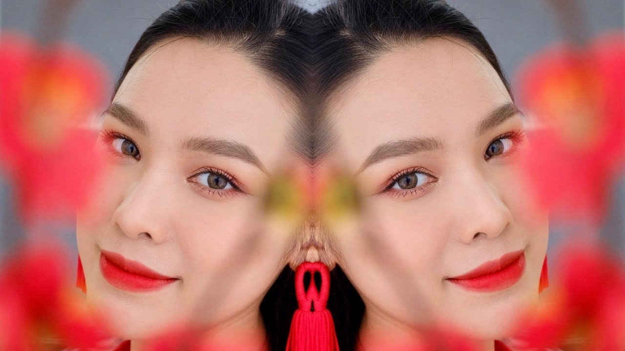Tết cùng Quách Ánh 🌸 Lunar New Year Makeup [ Engsub]