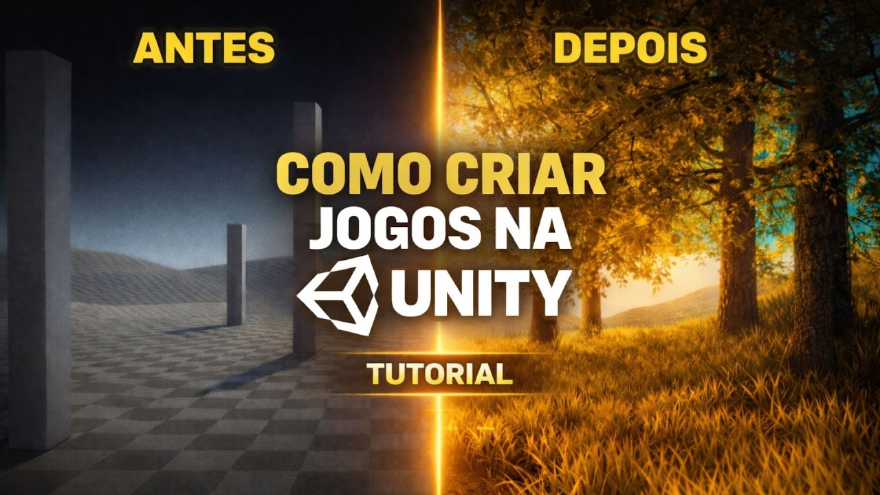 COMO CRIAR JOGOS NA UNITY - TUTORIAL