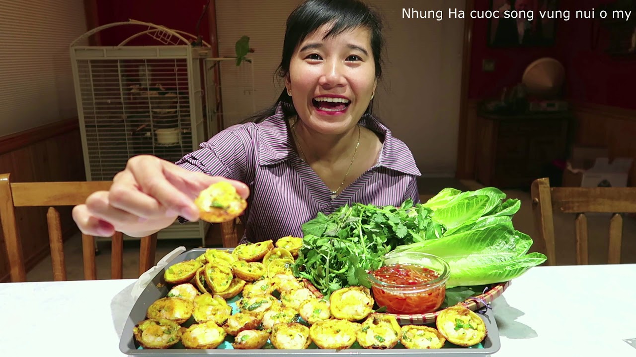 ĂN MỘT MÂM BÁNH KHỌT NHÀ LÀM NGON DỄ SỢ LUÔN #626