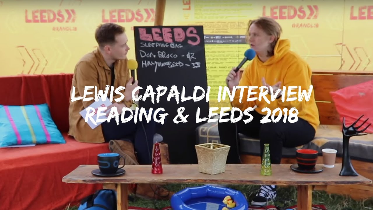Lewis Capaldi Interview | Reading & Leeds 2018