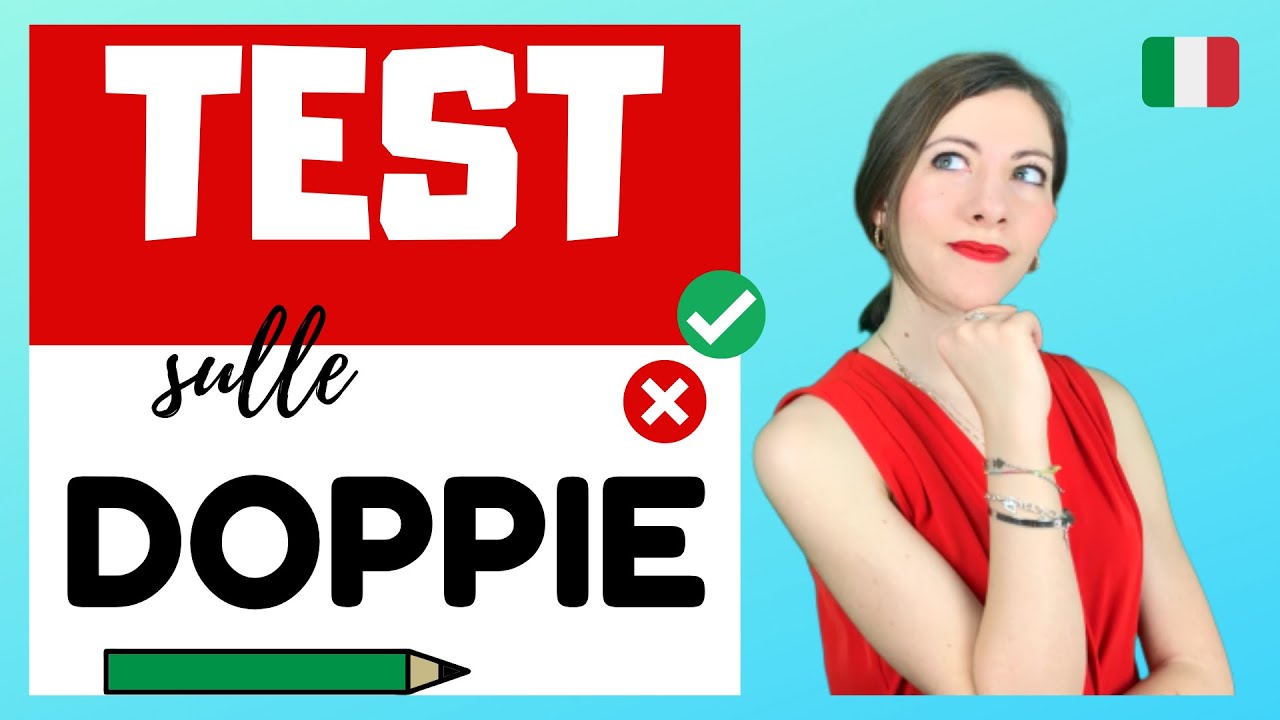 TEST sulle DOPPIE CONSONANTI italiano (NON essere Deluso se SBAGLI tutte le Domande: è DIFFICILE) 🤭