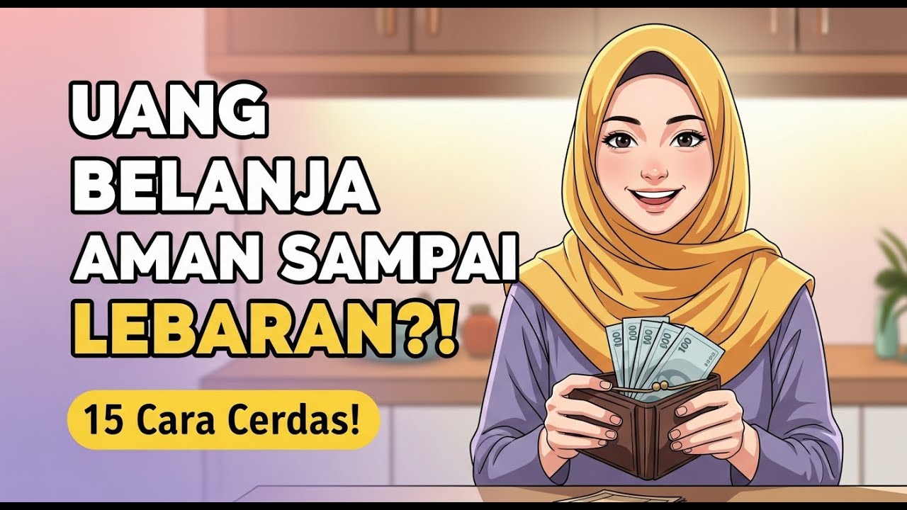 15 Cara Mengatur Uang Belanja Agar Cukup Sampai Lebaran