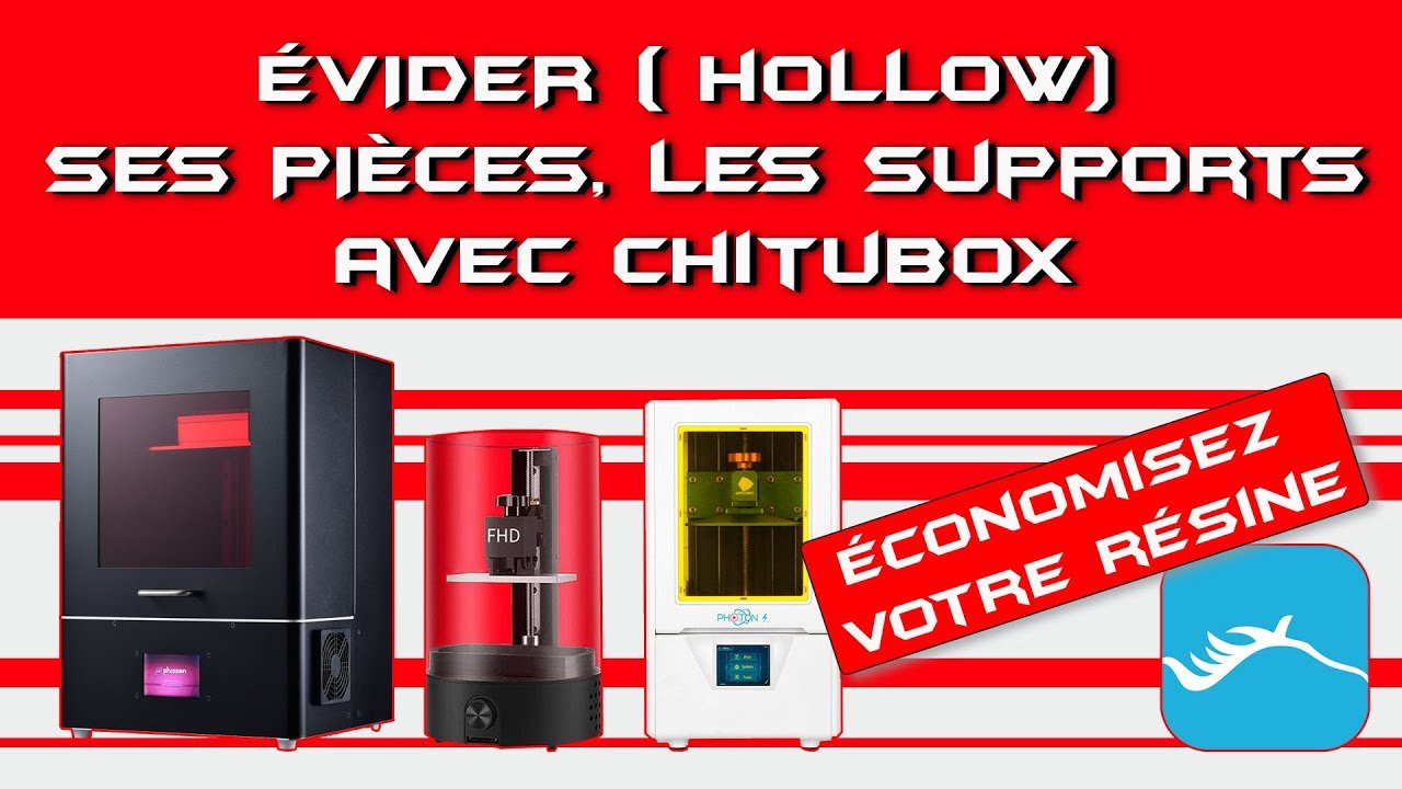 [TUTO] HOLLOW ET LES SUPPORTS AVEC CHITUBOX [BIEN DEBUTER]