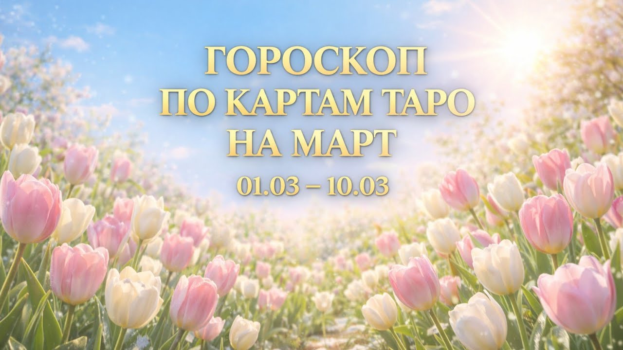 ГОРОСКОП ПО КАРТАМ ТАРО НА МАРТ 01.03-10.03
