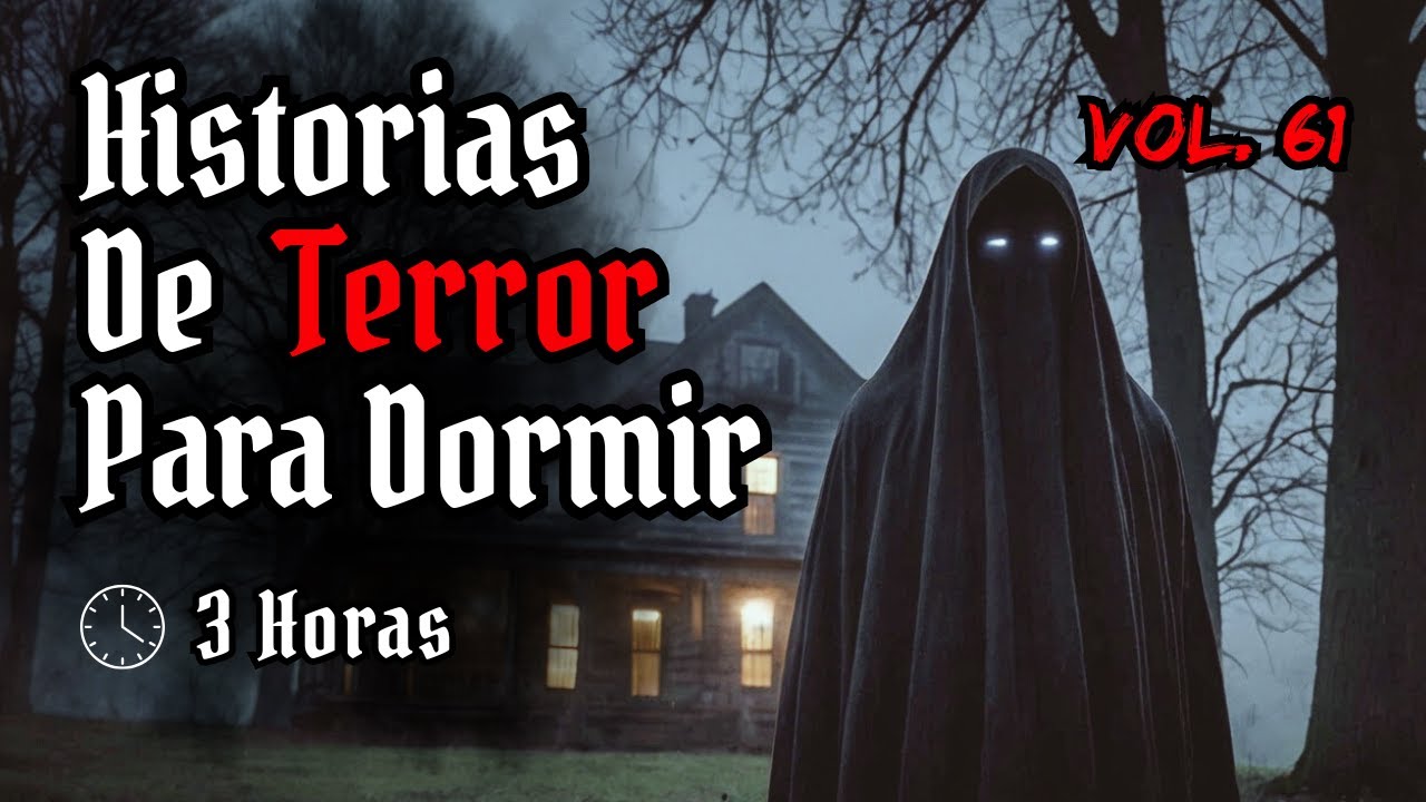 3 Horas de Historias de Terror Con Sonido de la Lluvia Para Dormir | Pantalla Oscura | Ep. 61