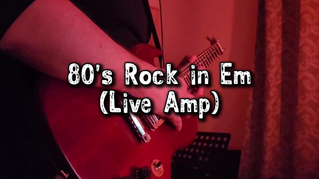 Diego Instrumental 409 (H 875) 80’s Rock in Em (Live Amp) – non commercial