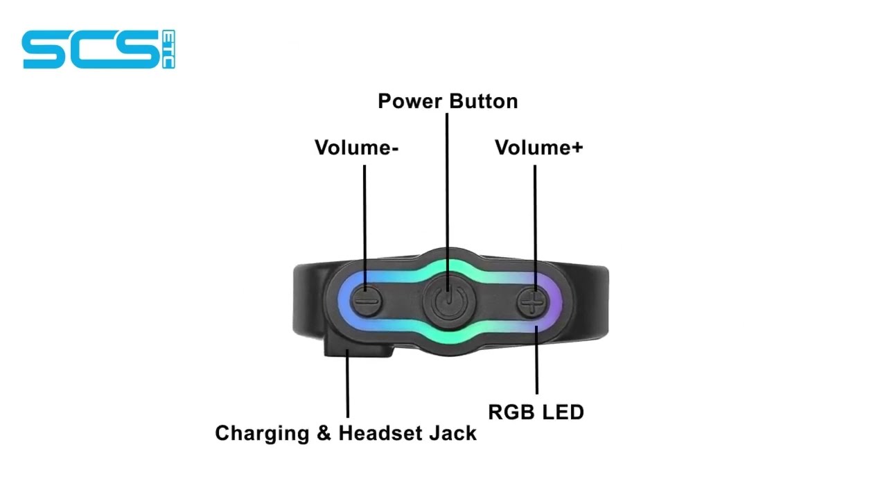 SCS S7X Helmet Bluetooth Intercom System Singapore