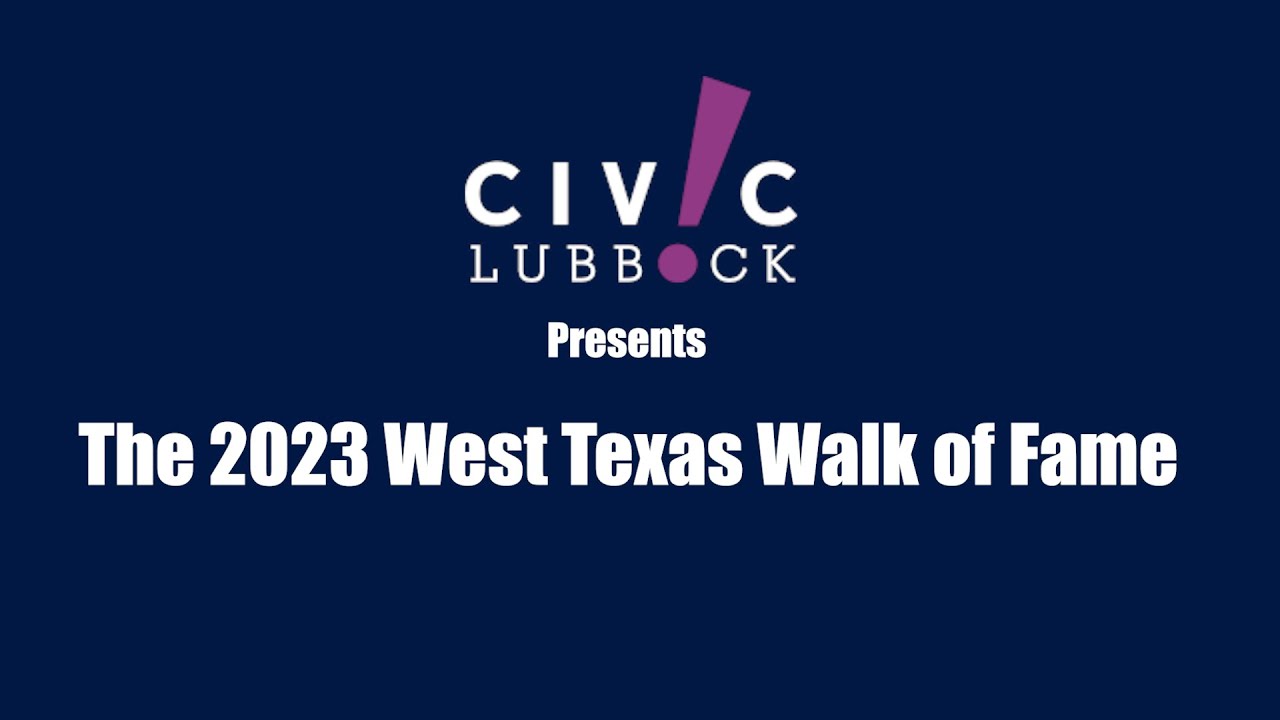 West Texas Walk of Fame 2023