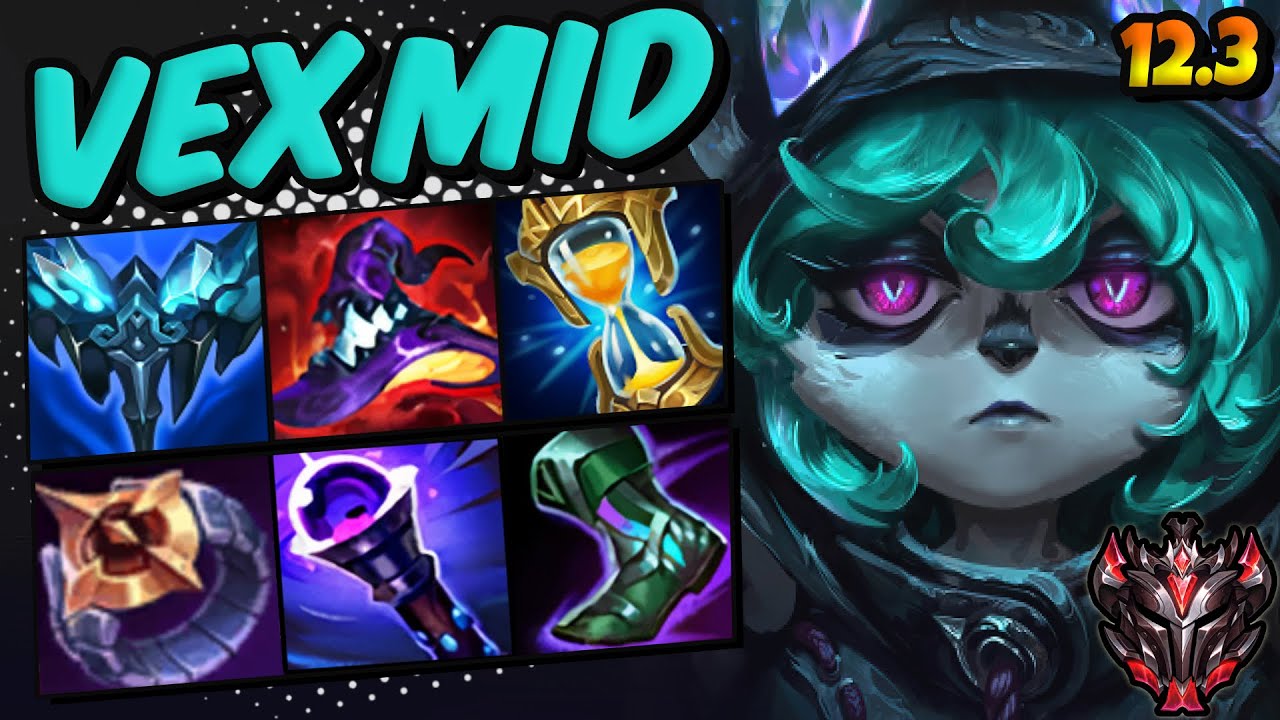Vex MID vs Renekton | KR Grandmaster Patch 12.3 | Season 12