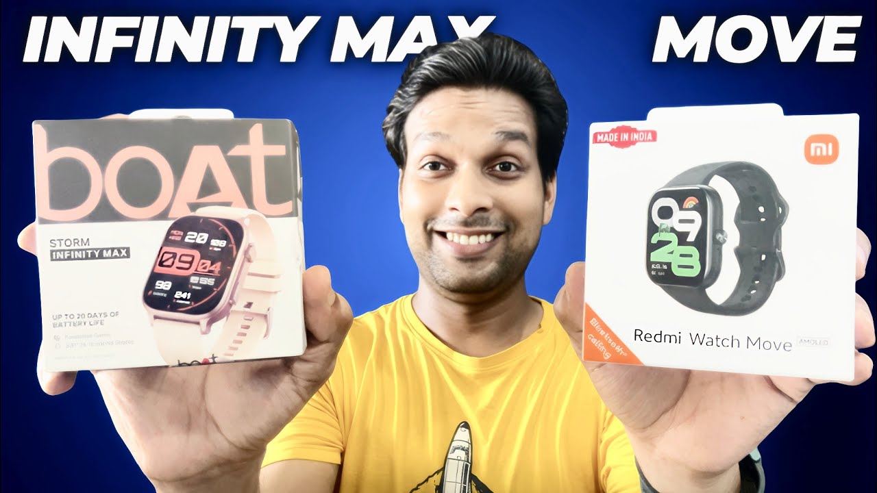 boat Storm infinity Max vs Redmi watch move | Under 2000 range | boat vs redmi