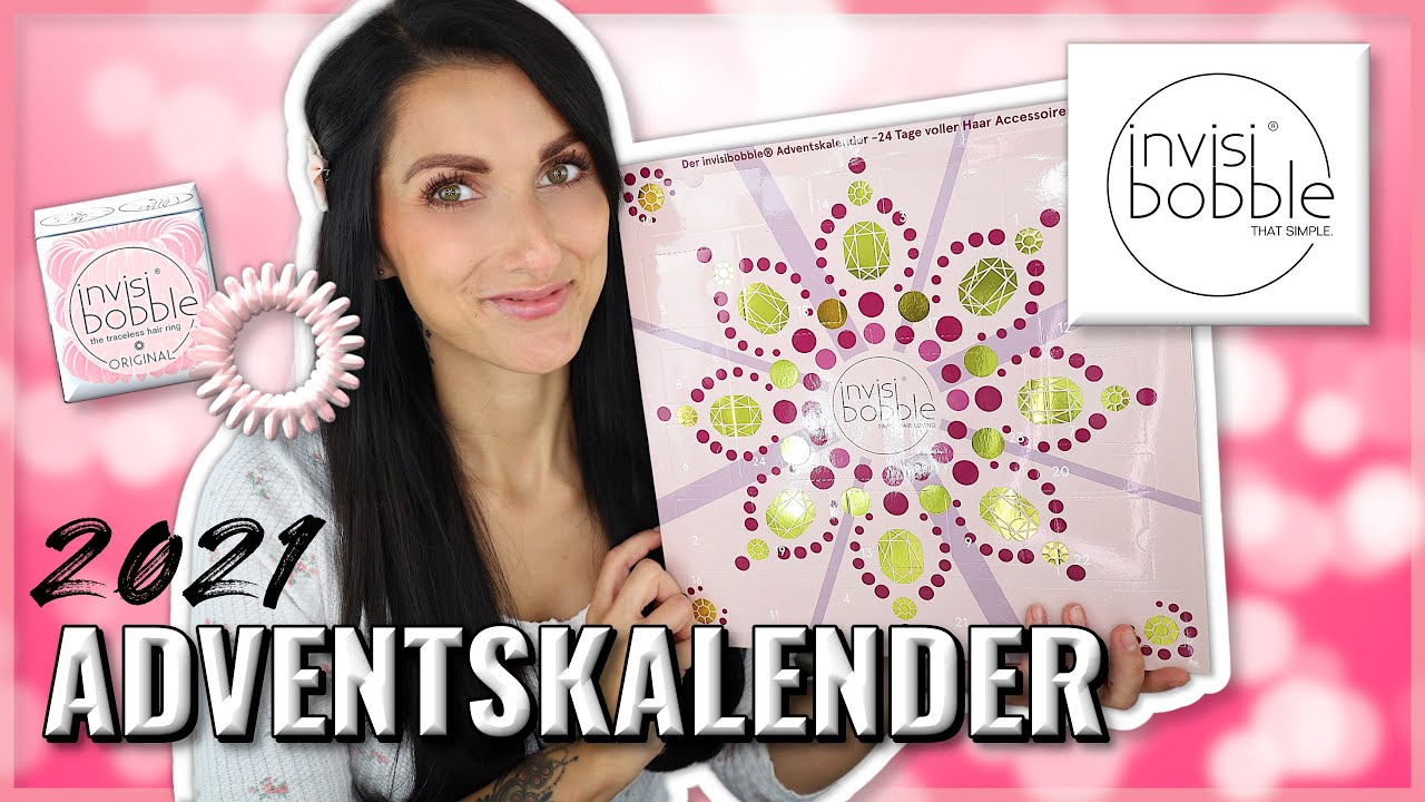 ❤ INVISIBOBBLE Adventskalender 2021 UNBOXING | Ich zeige Euch ALLE 24 Türchen | Frühlingsrolina