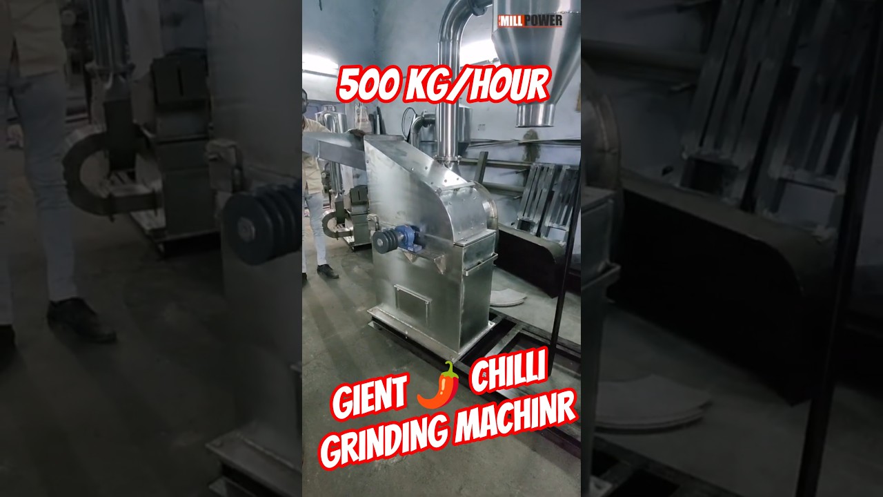Industrial Automatic Chili Powdering Machine for Business Use