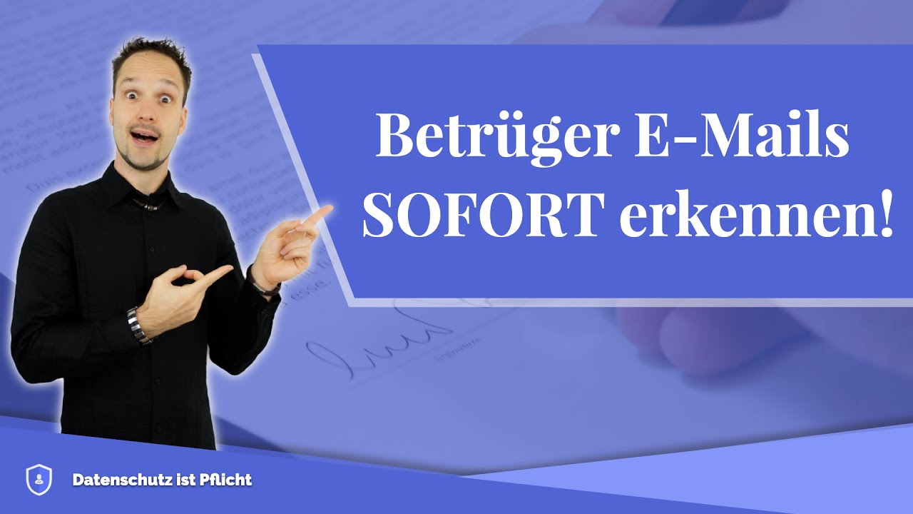 Kannst du E-Mail Betrug erkennen? - Dein Schutz vor Phishing