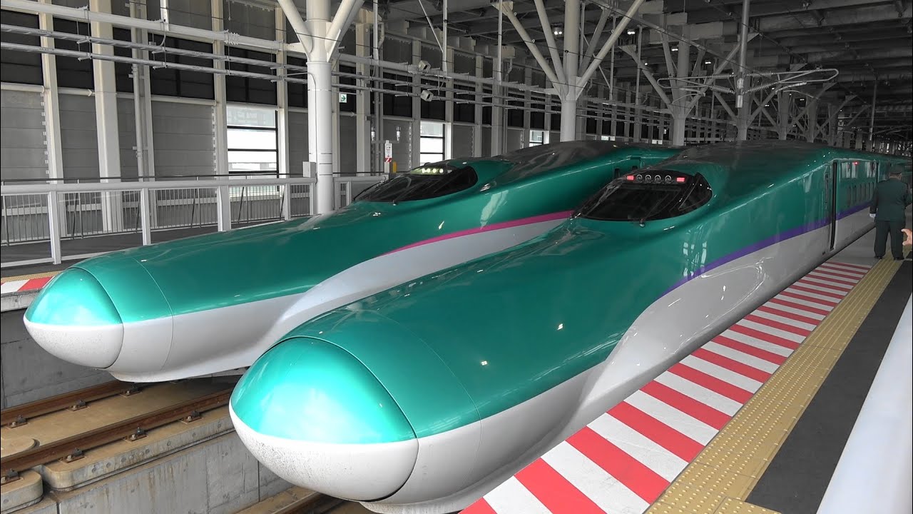 北海道新幹線 新函館北斗駅～奥津軽いまべつ駅 H5系・E5系 各駅映像特集 Hokkaido Shinkansen video collection