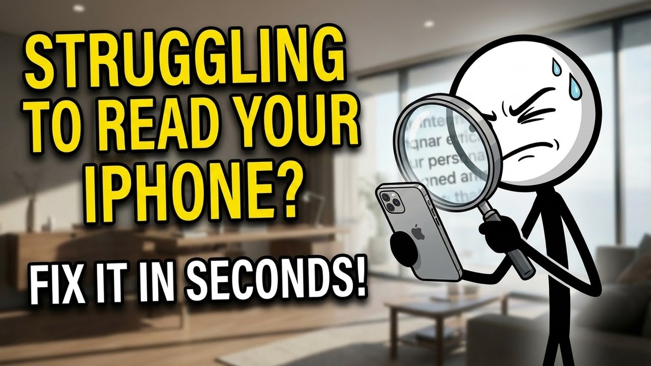 Struggling to Read Your iPhone? Try These Settings