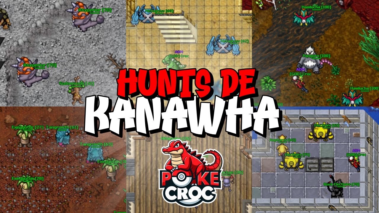 EXPLORANDO O CONTINENTE VIP #01: KANAWHA | MELHOR POKETIBIA DE 2025 PC E MOBILE POKECROC