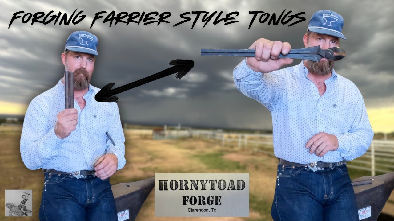 Making Farrier Tongs
