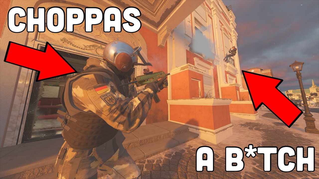 The Choppas in Rainbow Six Siege