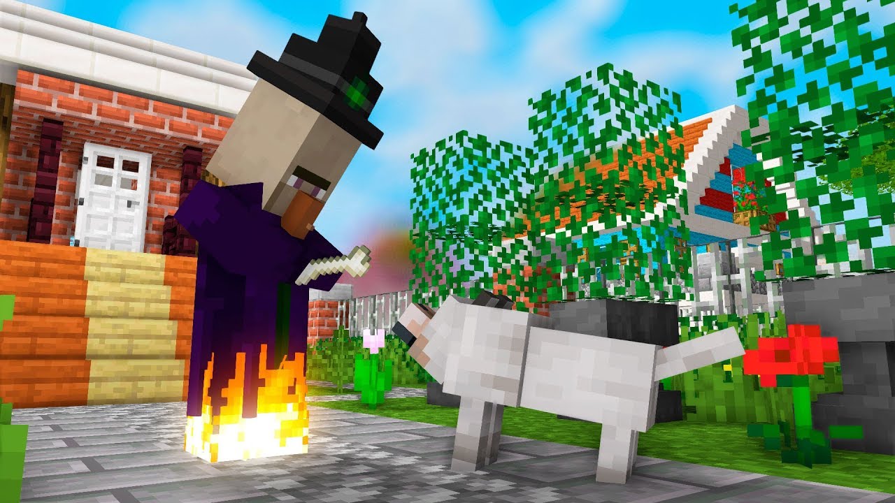 ДРУГ ДЛЯ ВЕДЬМЫ - 1000 ЛОВУШЕК В МАЙНКРАФТ - ТРОЛЛИНГ 100% МУЛЬТИК  MINECRAFT