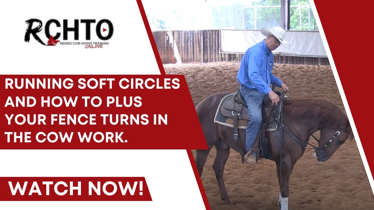 Running Soft Circles And How To Plus Your Fence Turns In The Cow Work.