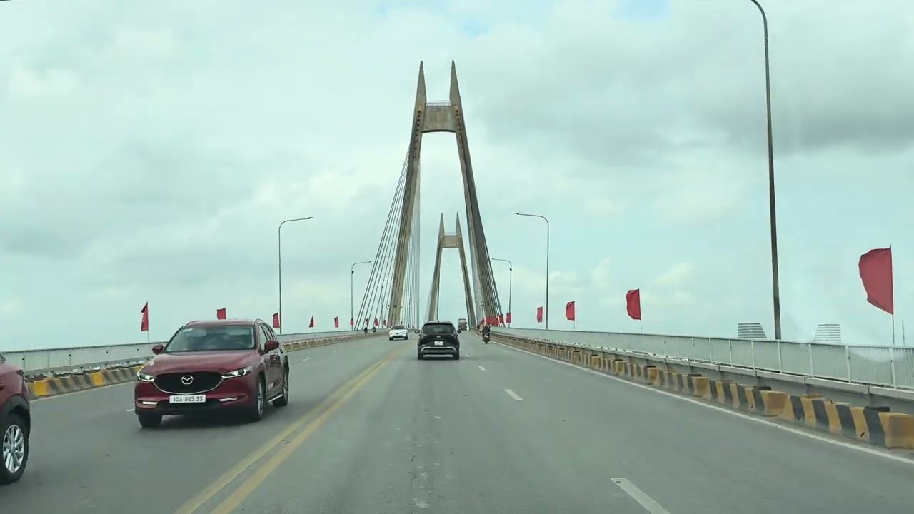 Beautiful Roads of Hai Phong, Viet Nam 🇻🇳 | Hai Phong City Drive 4Kngày 17 tháng 3, 2026