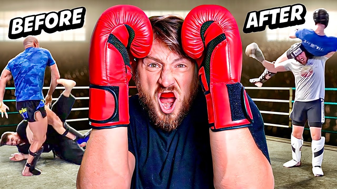 I Trained MUAY THAI for 4 Years (Sparring Before and After)