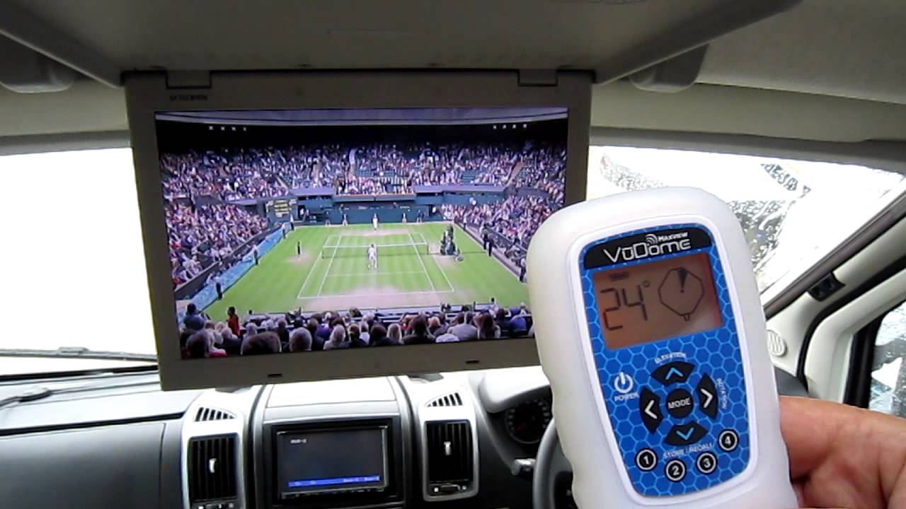 How to use the Auto-Trail VuDome Satellite Receiver for motorhomes with Media Pack+