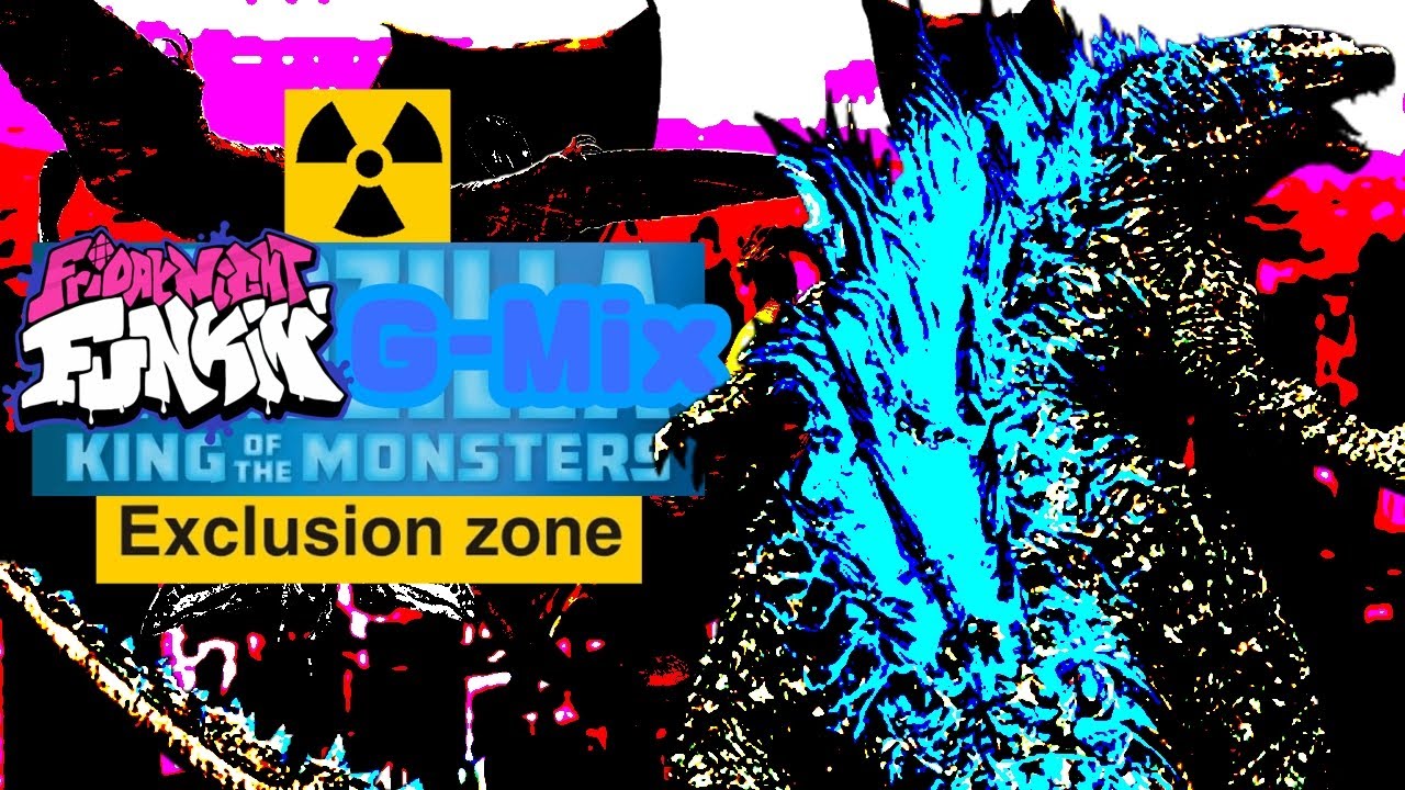 FNF: King Of The Monsters | Triple Trouble Special Zone Godzilla ver (G-mix)