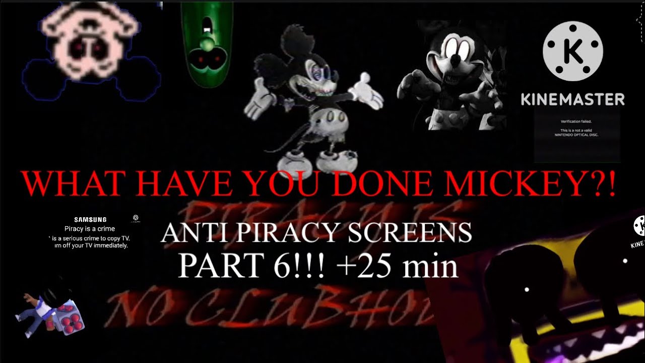 Klasky Csupo Reacts: ANTI PIRACY SCREENS !!! SCARY!!! LONG VIDEO! PART 6