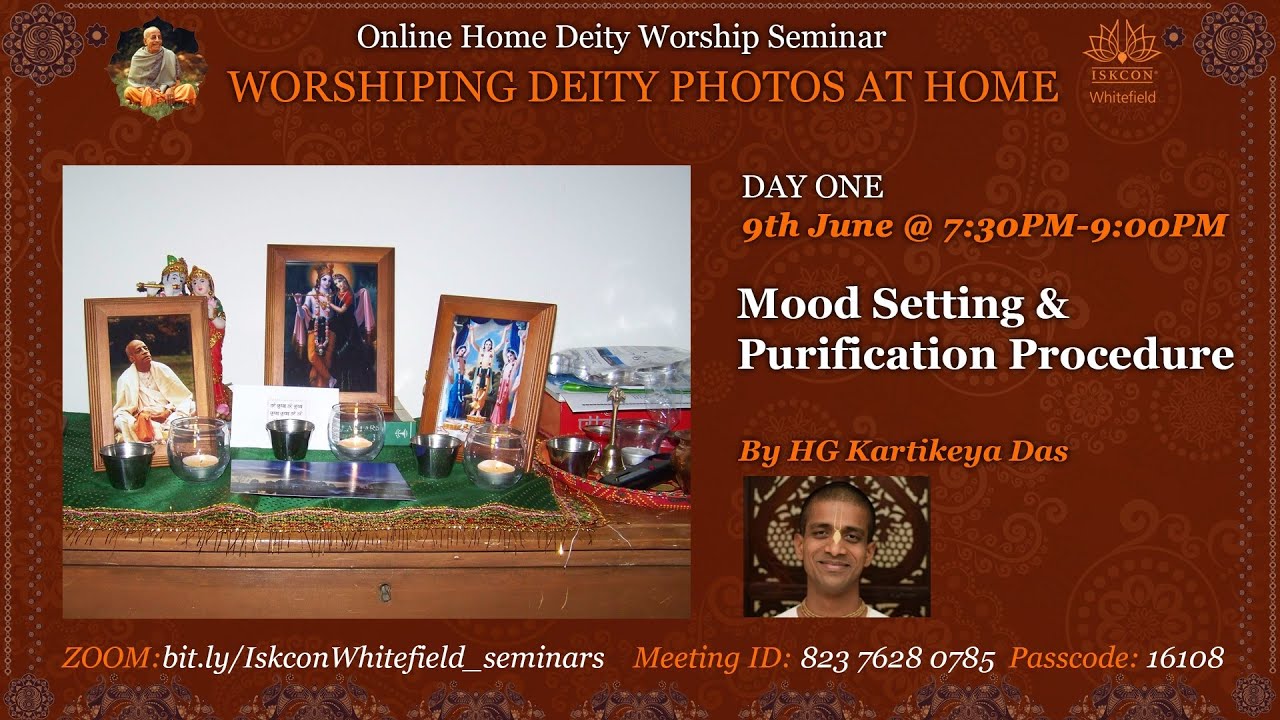 Home deity worship seminar | Day-1 | Kartikeya Das