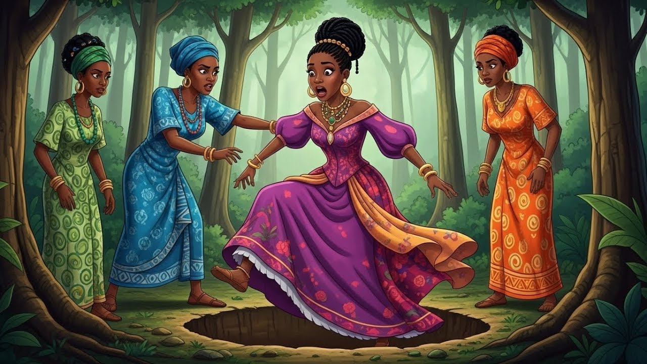 THEY WERE JEALOUS OF HER BEAUTY | AFRICAN FOLKTALE 😱 