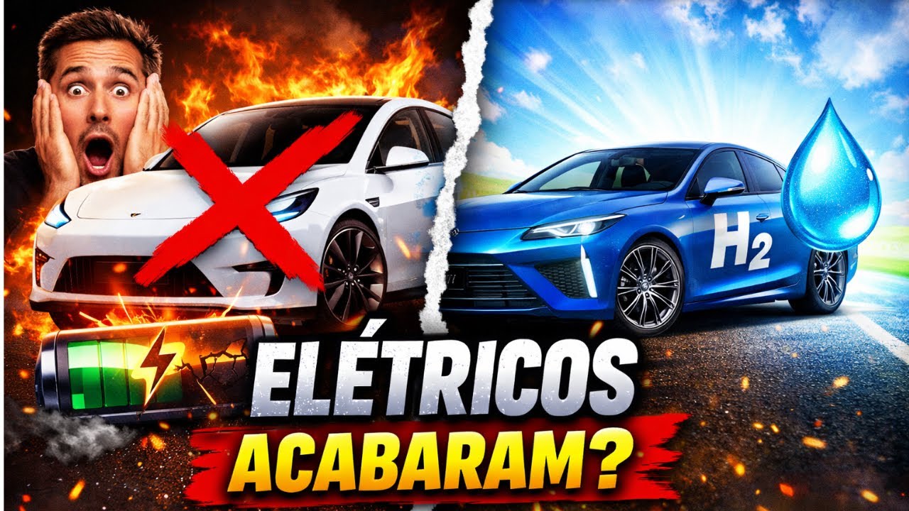 Será o FIM dos Carros Elétricos 🚗⚡ O Hidrogénio Vai Dominar o Futuro