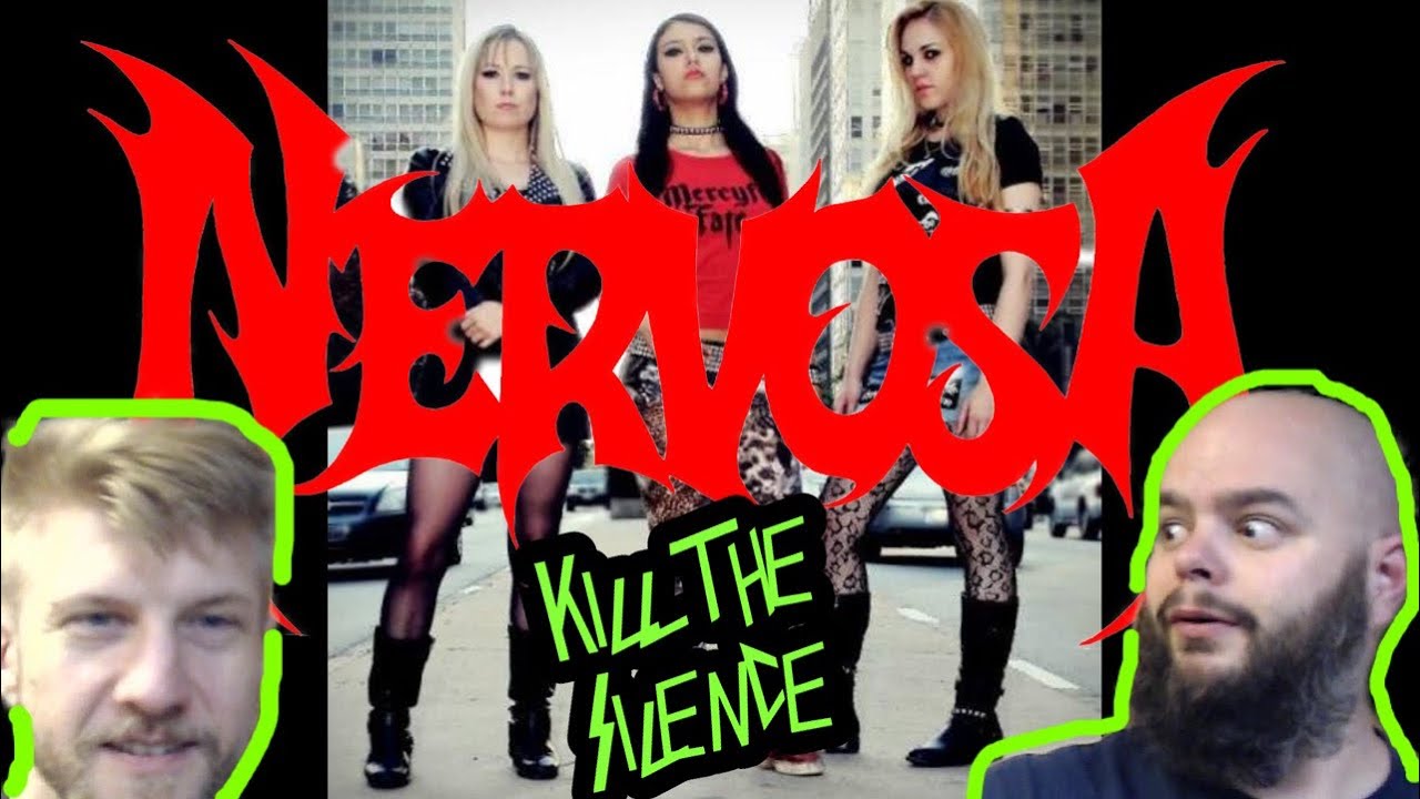 NERVOSA - KILL THE SILENCE 🤘🤘🔥😳 women can thrash!!!! Reaction