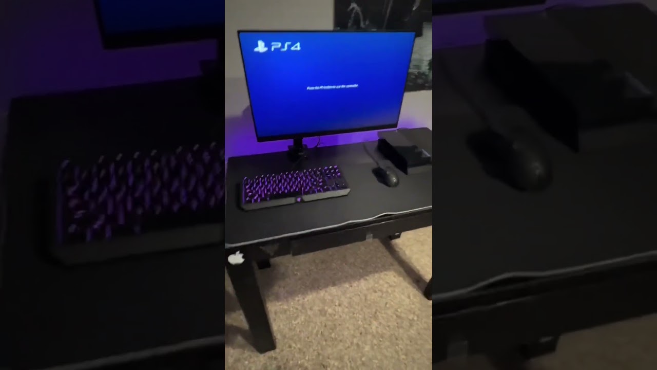 Goodbye Clutter! HUANUO HNSS6 Monitor Mount　 #huanuo #gamingsetup #monitormount #tech