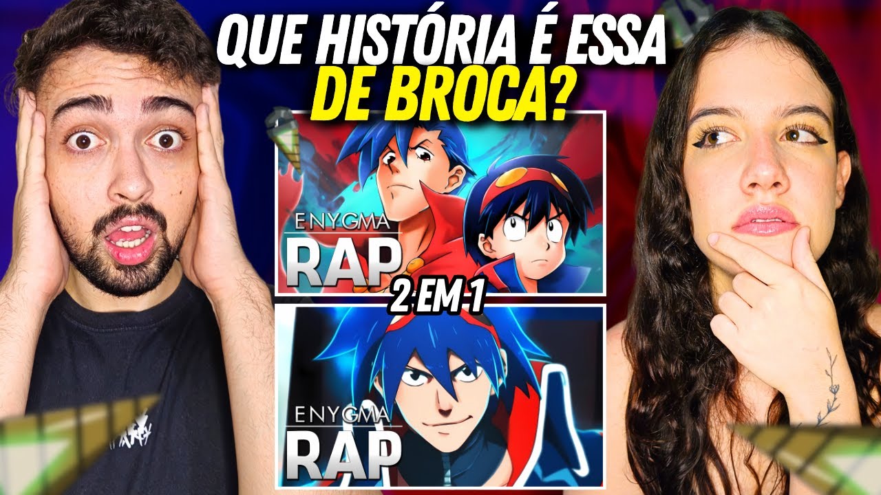 CONHECENDO Simon e Kamina | Enygma (Tengen Toppa Gurren Lagann) React