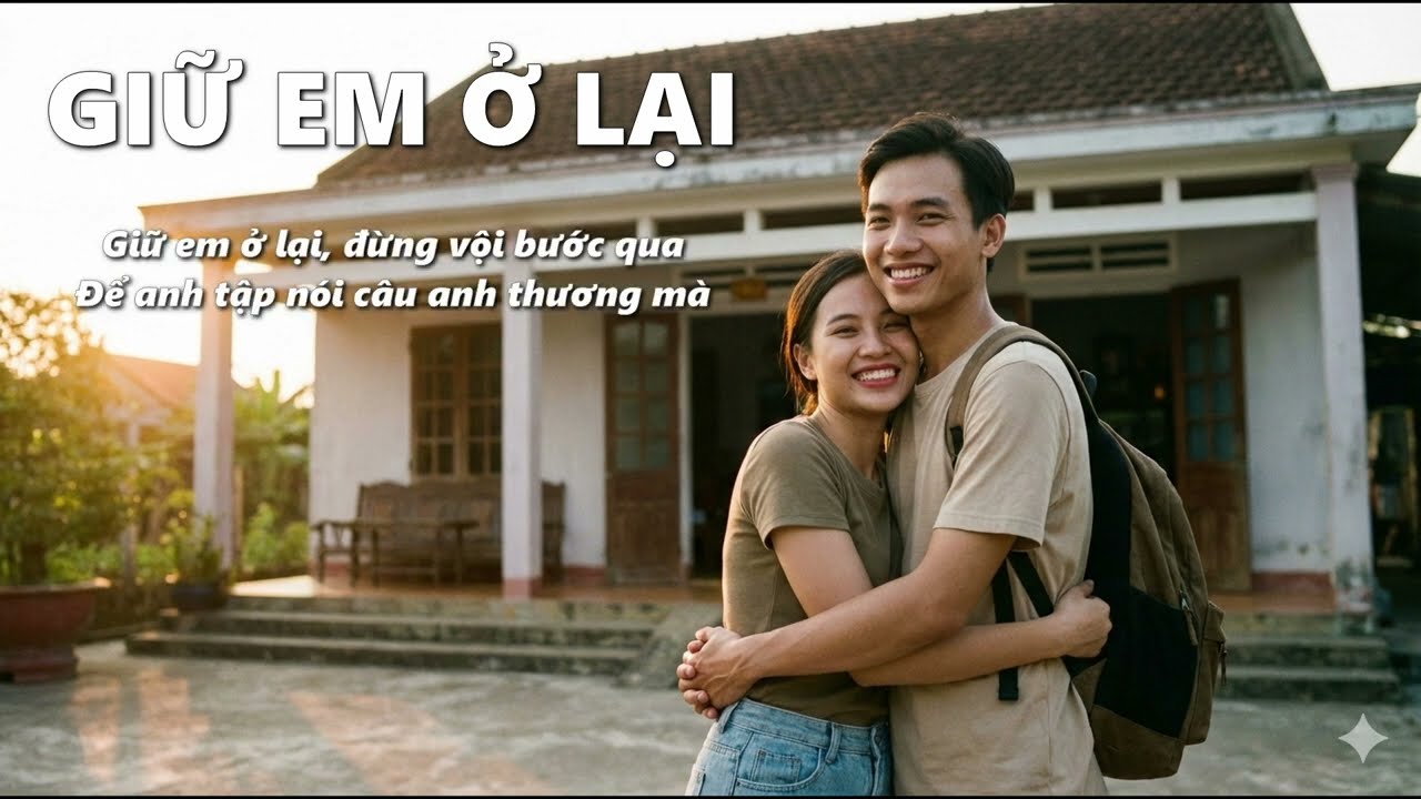 GIỮ EM Ở LẠI (Lyrics) - Acoustic Guitar