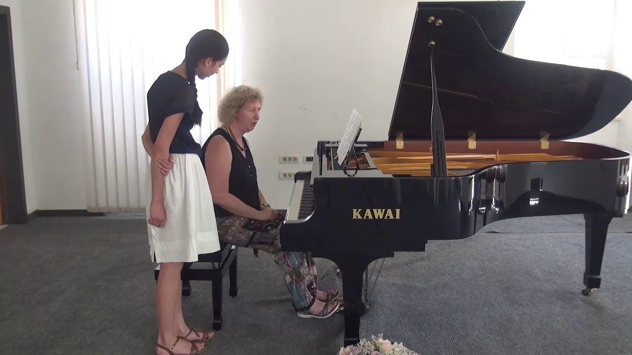 05.07.2018 Mira Marchenko's master-classes: Beata Prokhorova, Concert Hall, Trogir, Croatia