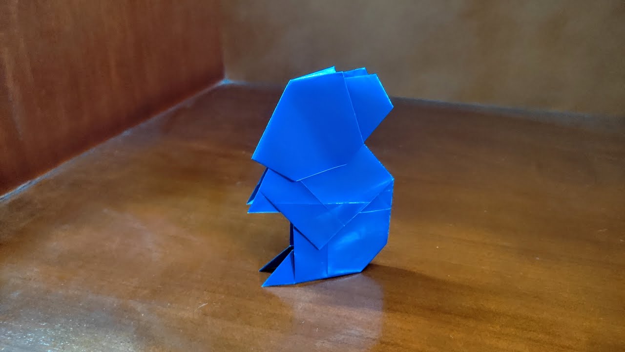 Origami Hamster Easy - How To Fold Origami Hamster Easy - Origami Tutorial Easy