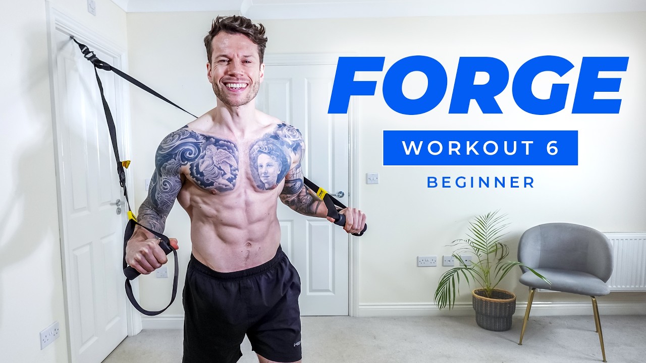 Build Muscle & Strength in 35 Min TRX Workout Full Body | FORGE Series