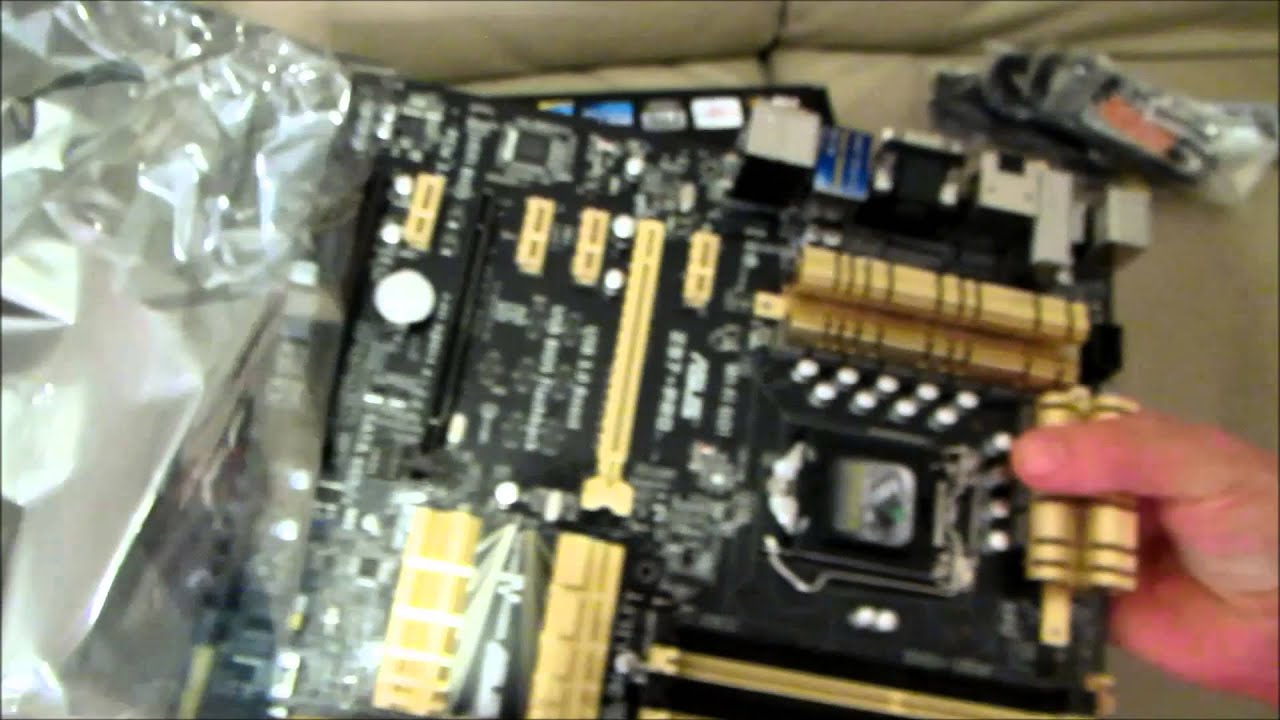 ASUS Z87-PRO MOTHERBOARD - ULTIMATE UBER UNBOXING & REVIEW