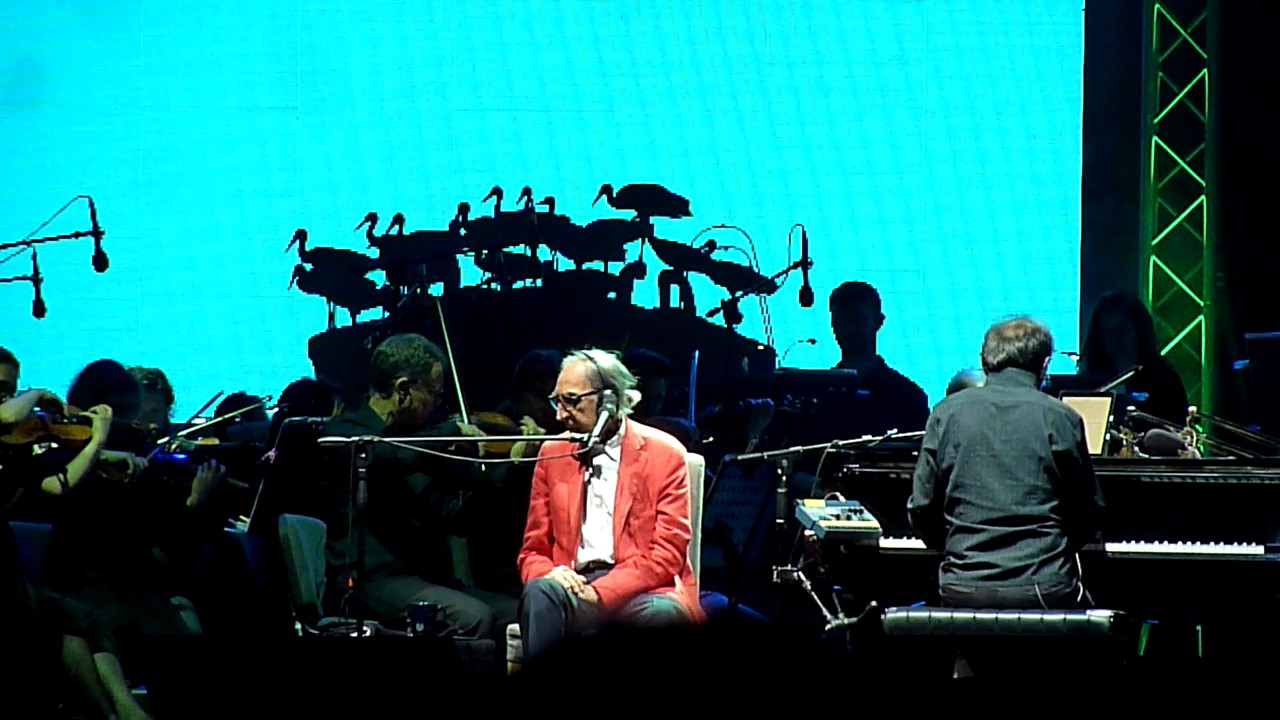 Franco Battiato & Royal Philarmonic Concert Orchestra LIVE Gli Uccelli (Palmanova 29 giu 2017)