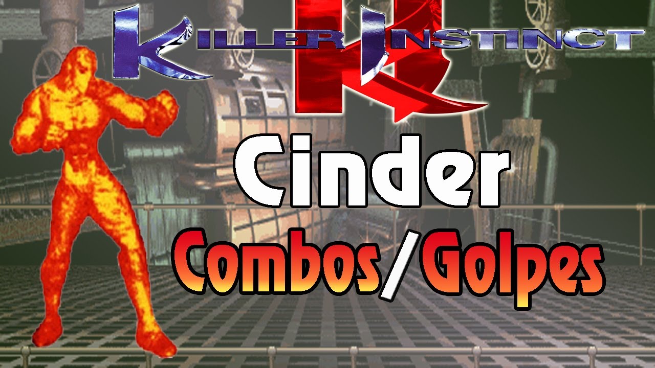 Aprenda como fazer combos e golpes do Cinder no Killer Instinct de Snes