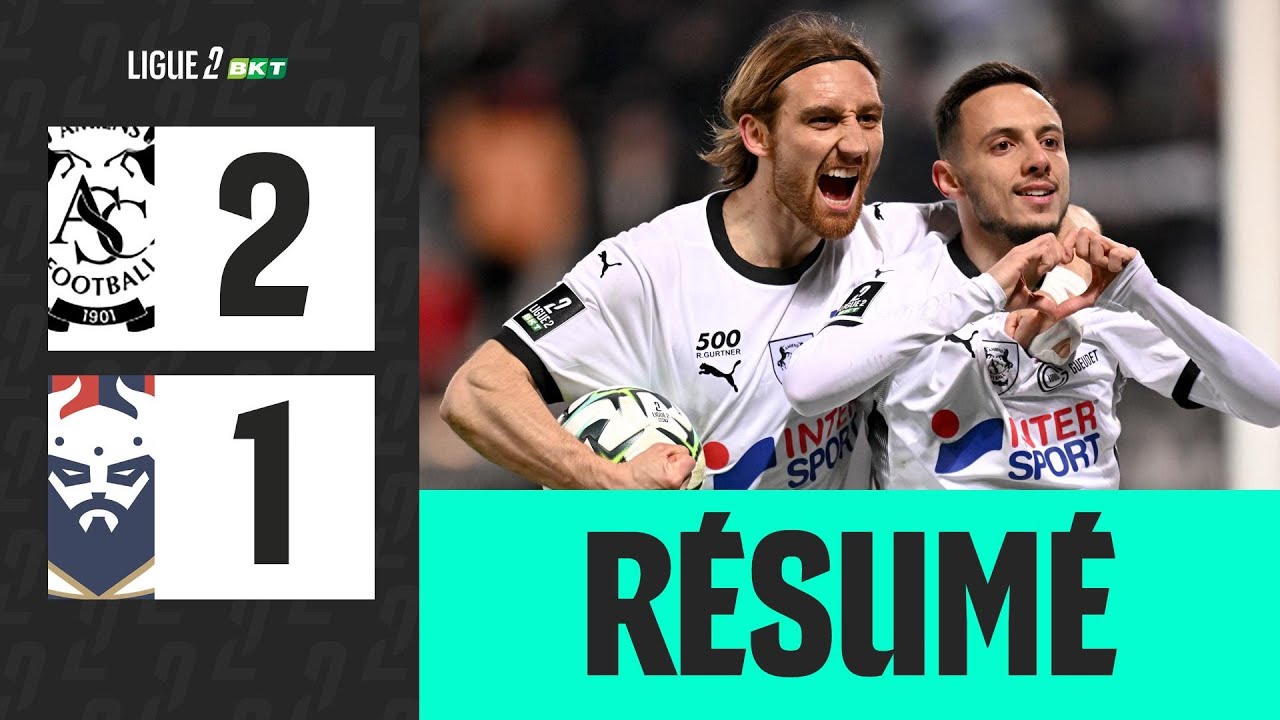 AMIENS SC - STADE MALHERBE CAEN (2-1) - 27ème journée - Ligue 2 BKT 24/25