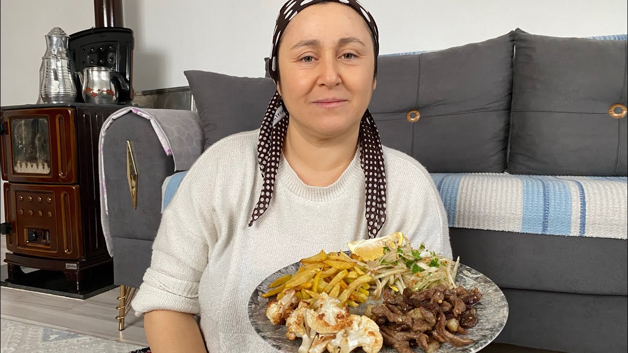 Soğan salatası eşliğinde SAC TAVA 🥩👩🏻‍🍳💕